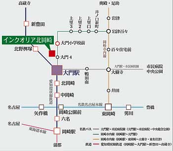 公共交通機関図